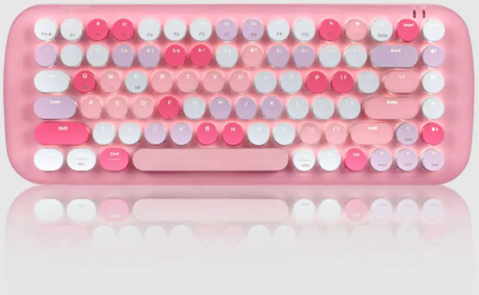 Perixx PERIBOARD-734 Wireless and Wired Rechargeable Mechanical Keyboard