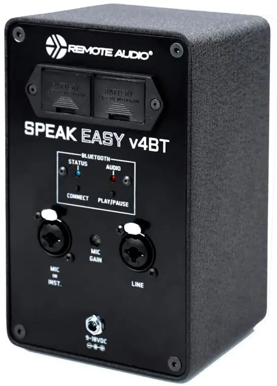 REMOTE AUDIO SPKEZv4BT Self-Contained --