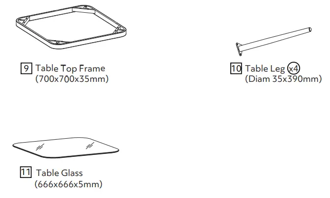 habitat 1259506 R Somerset Corner Sofa Set Table-fig2