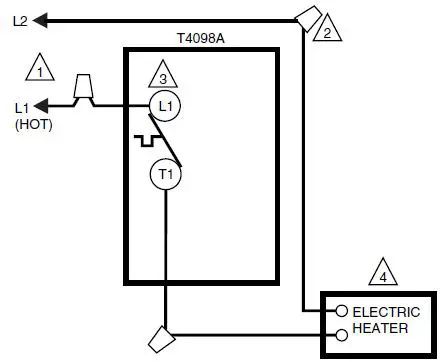 Honeywell-T4098A-Deluxe-Electric-Heat-Thermostat-fig- (2)