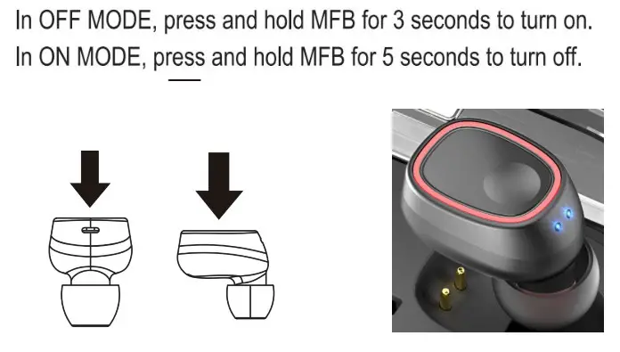 Tozo T8 Headphones - 1