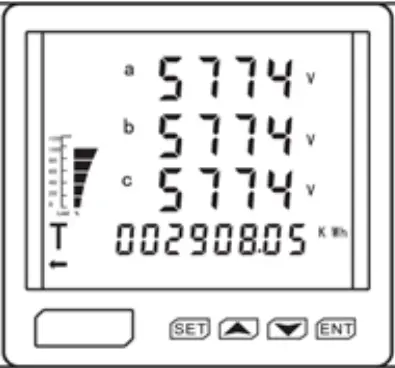 MASTER MT DP96HMF Digital Multifunction Meter - Figure 1