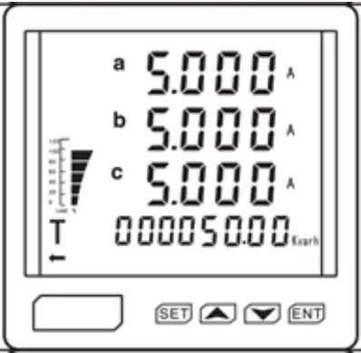 MASTER MT DP96HMF Digital Multifunction Meter - Figure 3
