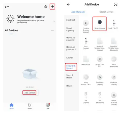 Shenzhen Whale Vision Technology JSK233 Smart IP Camera - App1