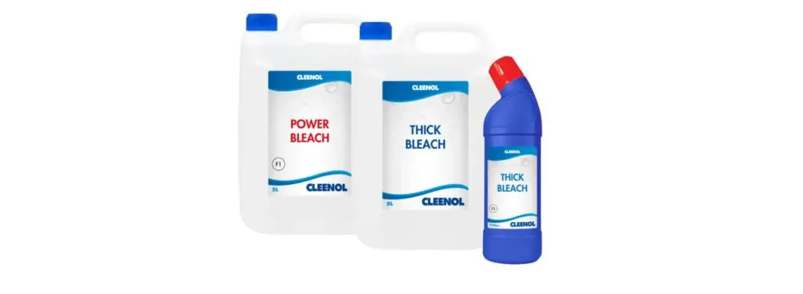 Cleenol F3 5 Litres 750ml Thick Bleach User Guide