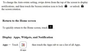 FIG 12 Home screen
