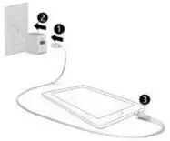 FIG 4 Setting Up Your Tablet