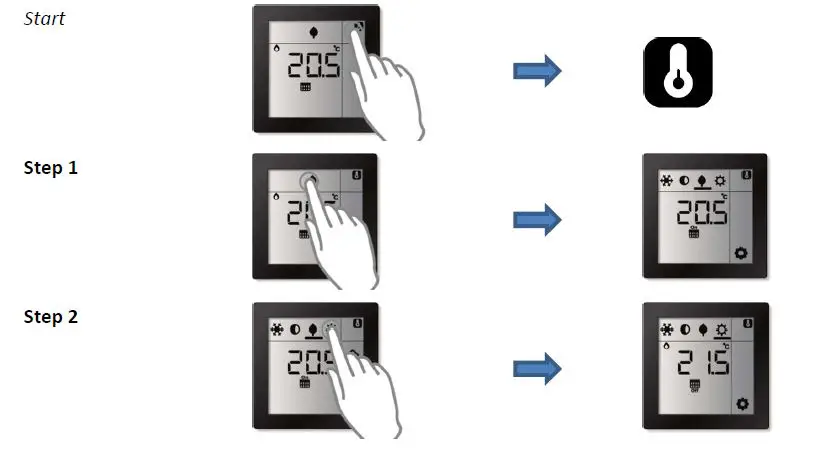EATON CRCA-00 xComfort Room Controller Touch fig11