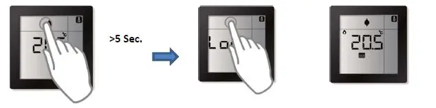 EATON CRCA-00 xComfort Room Controller Touch fig2