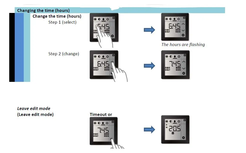 EATON CRCA-00 xComfort Room Controller Touch fig24
