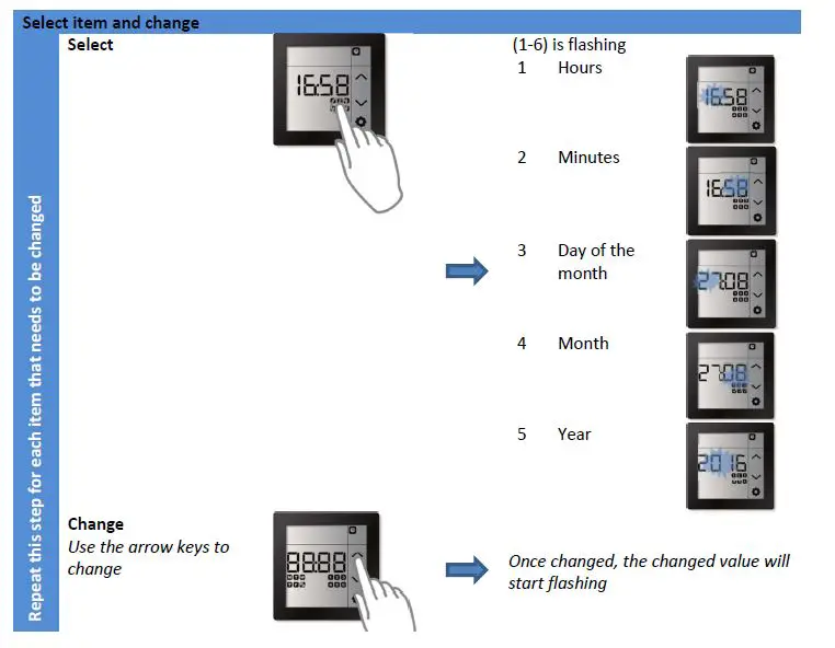 EATON CRCA-00 xComfort Room Controller Touch fig27