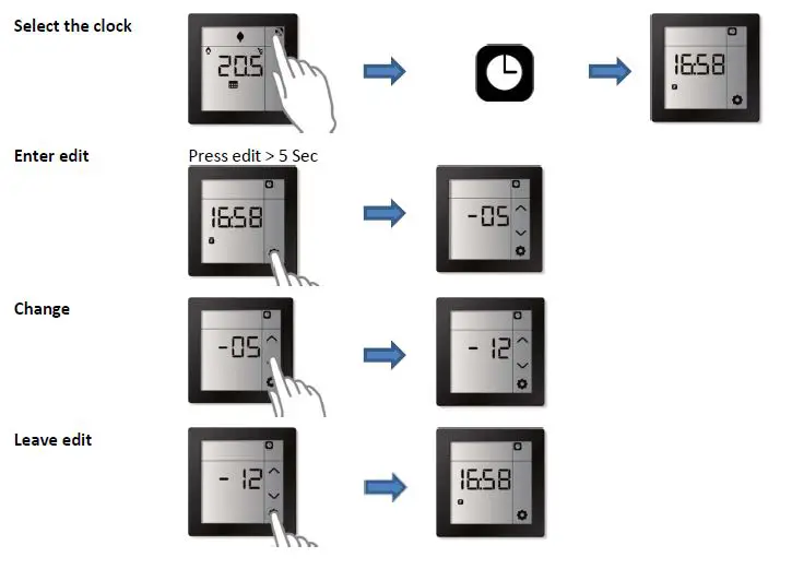 EATON CRCA-00 xComfort Room Controller Touch fig29