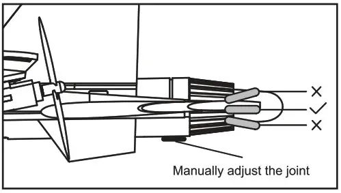Xiao Bai Ma Model Toys Fanctory SU35J 11 3 Channel Airplane Toy - The frequency of the remote control and the aircraft 4