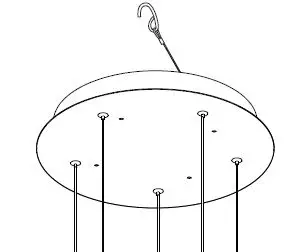 artika OME64B-HD2D Essence 5 Pendant LED Light Fixture fig11