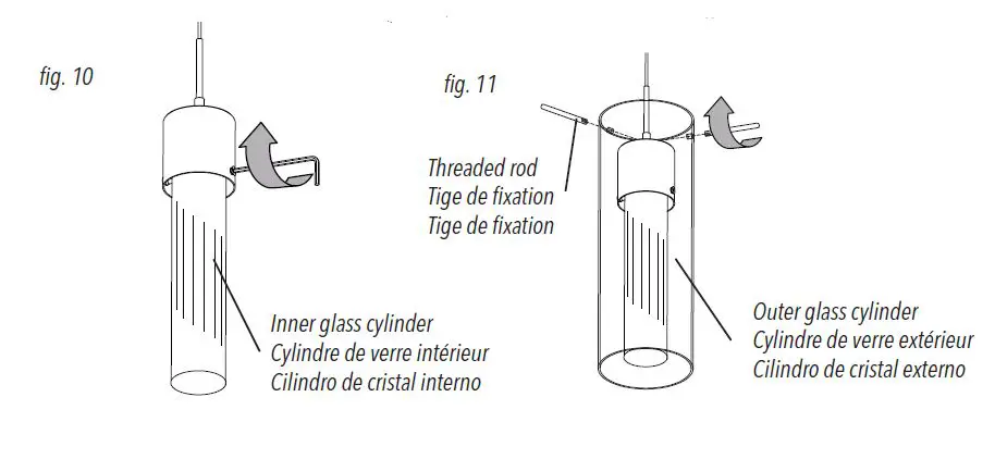artika OME64B-HD2D Essence 5 Pendant LED Light Fixture fig21
