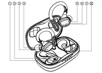 Srichpk i24 True Wireless Stereo Earphones fig3