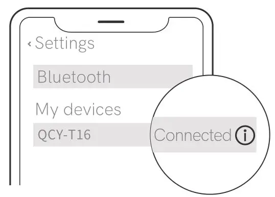QCY-T16 True Wireless Earbuds - How to Connect