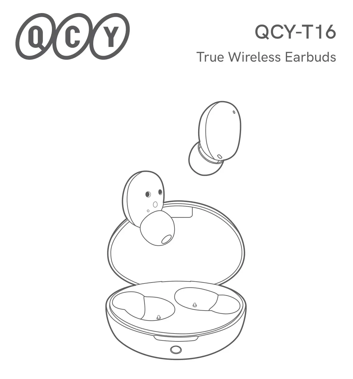 QCY-T16 True Wireless Earbuds Instructions