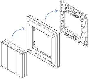 tuya 70100034 ZigBee Wireless Dimmer Switch - Installslk