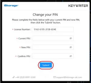 iStorage Datashur SD Keywriter- Confirm PIN