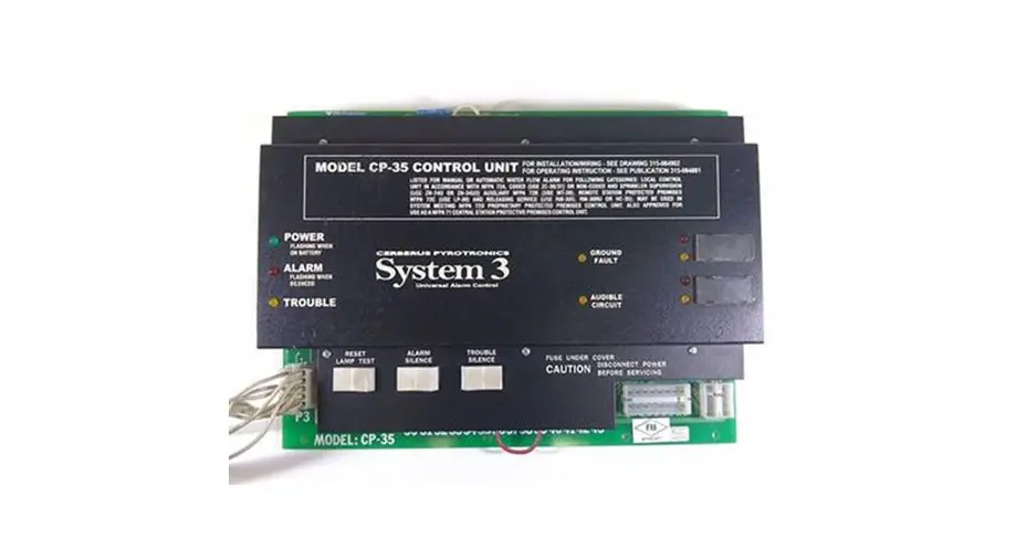 Siemens Cp-35 Control Panel Installation Guide