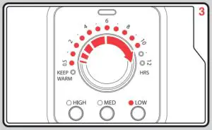 morphy richards 461013 Brushed Stainless Steel 6.5L Ceramic Slow Cooker - Slow Cooker 3