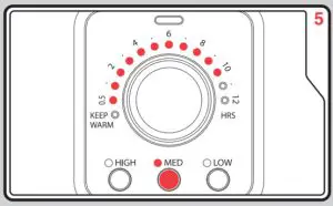 morphy richards 461013 Brushed Stainless Steel 6.5L Ceramic Slow Cooker - Slow Cooker 5