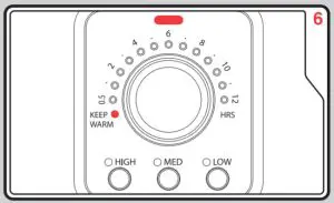 morphy richards 461013 Brushed Stainless Steel 6.5L Ceramic Slow Cooker - Slow Cooker 6