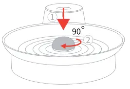 Cheerble Pet Waterer KittySpring 2 - Dish