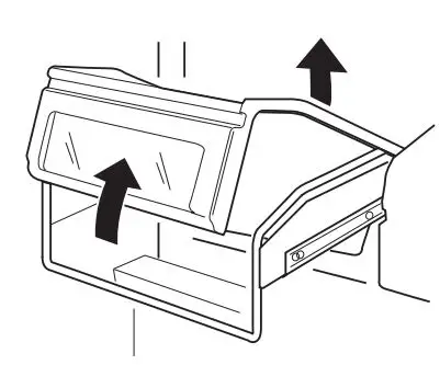 MONOGRAM ZICP360NHRH 36 Inch Bottom-Freezer Built-In Refrigerators Owner's Manual - PAN REMOVAL