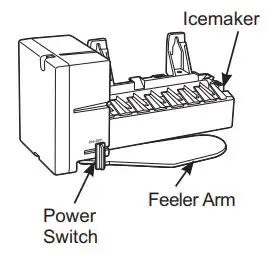 MONOGRAM ZICP360NHRH 36 Inch Bottom-Freezer Built-In Refrigerators Owner's Manual - The icemaker will produce seven cubes