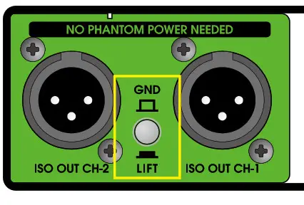 UNiKA 117001 PRO-TWO Passive Dual Line Level DI Box- LOOP NOISE