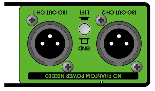 UNiKA 117001 PRO-TWO Passive Dual Line Level DI Box