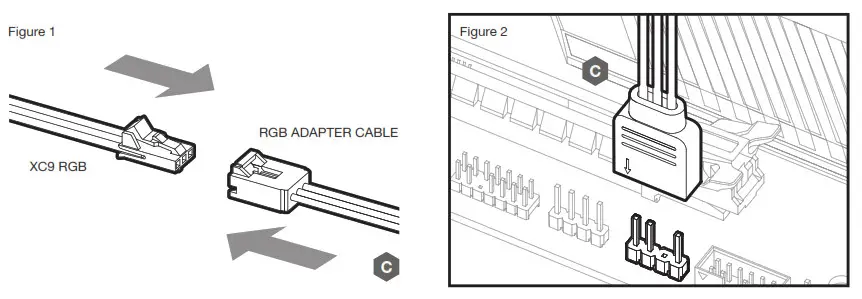 CONNECTING THE WATER BLOCK RGB LIGHTING TO THE MOTHERBOARD