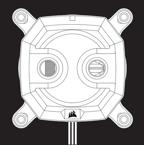 CORSAIR RGB CPU Cover