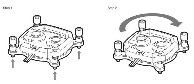 INSTALLING AMD sTRX4 MOUNTING BRACKET 2