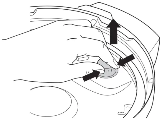 REMOVING & REINSTALLING THE ANTI-CLOG CAP