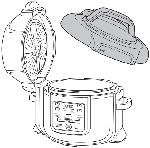 INSTALLING & REMOVING THE PRESSURE LID