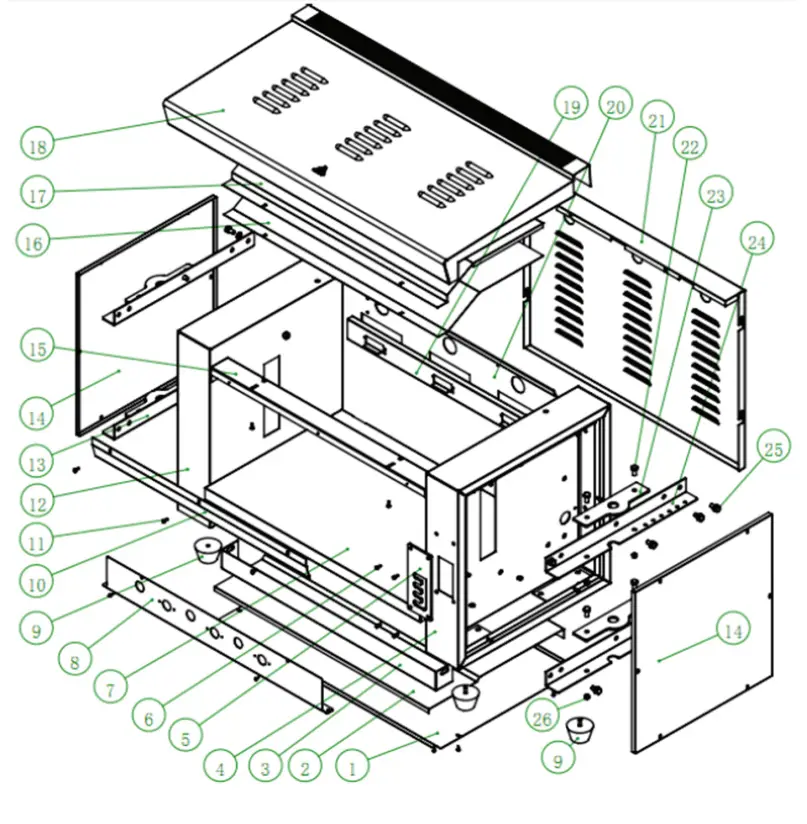 CPG 351S36SBL36K Gas Salamander Broiler - fig 8
