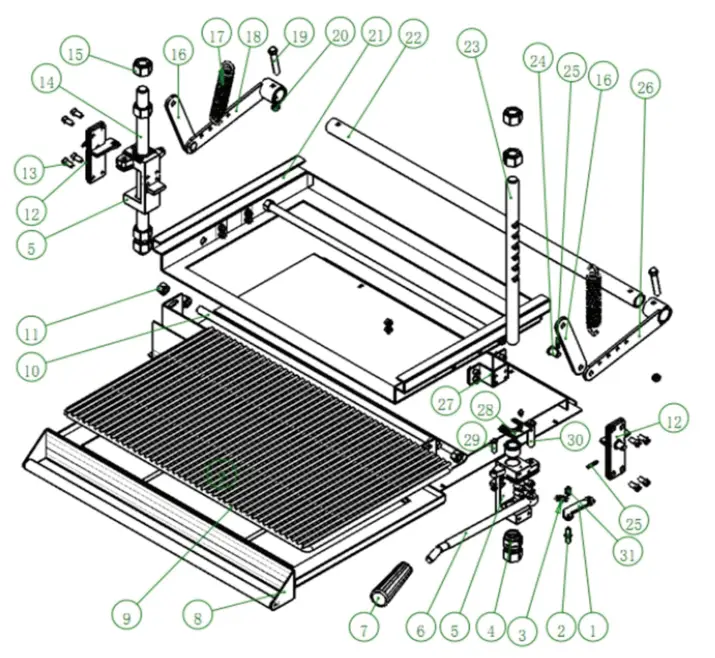 CPG 351S36SBL36K Gas Salamander Broiler - fig 9