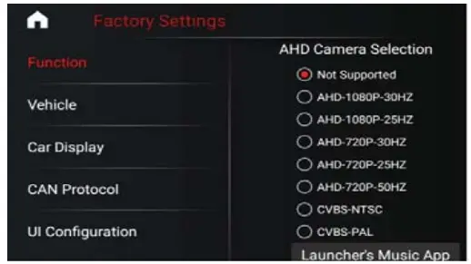 Shenzhen Youchangshumadianzi Youxiangongsi KS H908Q Android Intelligent Navigation - Factory setting 3