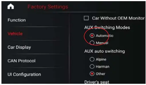 Shenzhen Youchangshumadianzi Youxiangongsi KS H908Q Android Intelligent Navigation - Factory setting 4