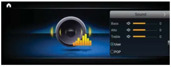 Shenzhen Youchangshumadianzi Youxiangongsi KS H908Q Android Intelligent Navigation - Sound setting