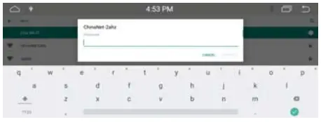 Shenzhen Youchangshumadianzi Youxiangongsi KS H908Q Android Intelligent Navigation - Time zone