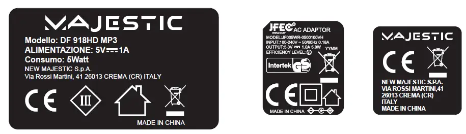 MAJESTIC-DF-918HD-MP3-Digital-Fra