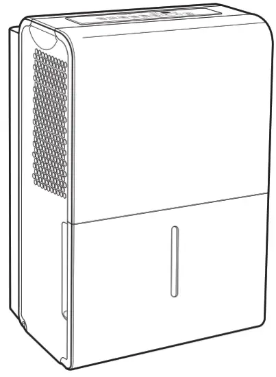 seasons SD22C1 50 Pint Portable Dehumidifier