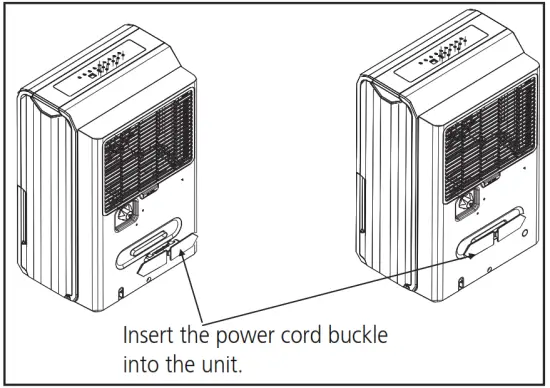 seasons SD22C1 50 Pint Portable Dehumidifier - bucket