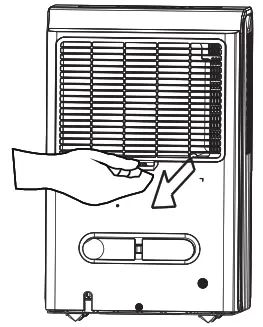 seasons SD22C1 50 Pint Portable Dehumidifier - pum 1