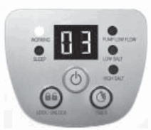 INTEX CS2220 Krystal Clear Saltwater System - Lock keypad