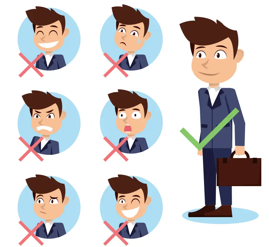 ZKTECO G4[QR] Android Multi Biometric Facial Recognition Terminal - expressions